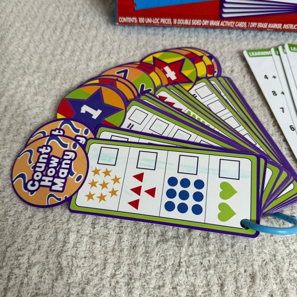 Math Uni-Loc Activity Puzzles Counting Patterning STEM Education‎ - Picture 6 of 9